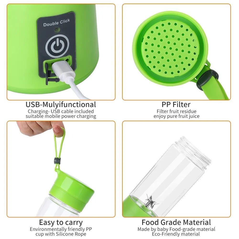 Mini Fruit Bottle Juicer Small Blender