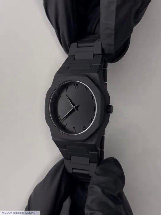 Aura Arabic Watch Black