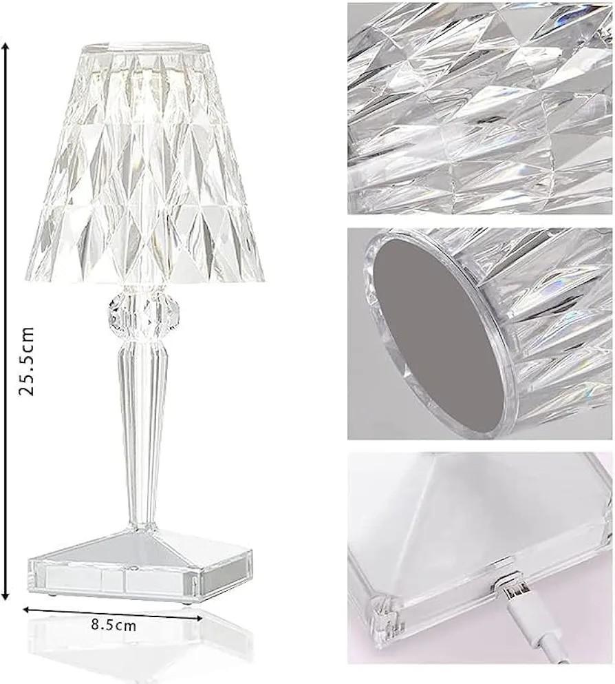 Multicolor Rechargeable Table Lamp & USB Powered