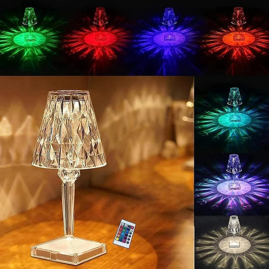 Multicolor Rechargeable Table Lamp & USB Powered