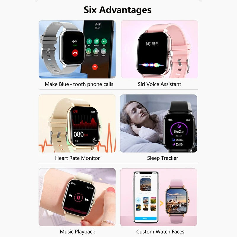 Sport Smart Watch Waterproof 2025