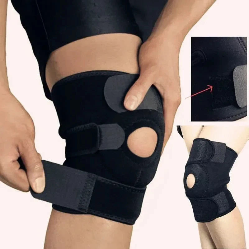 Adjustable Knee Brace Support Open Patella Imported Quality