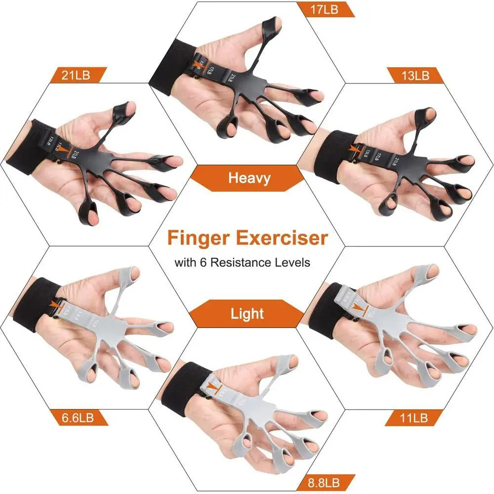Hand Grip Trainer Gym Fitness Training And Exercise